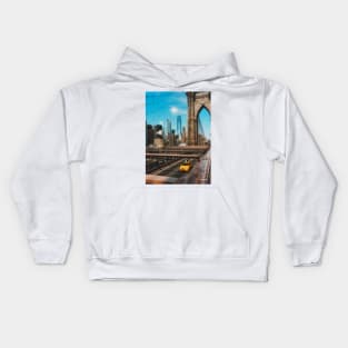 New York Brooklyn Bridge | Miniature World Kids Hoodie